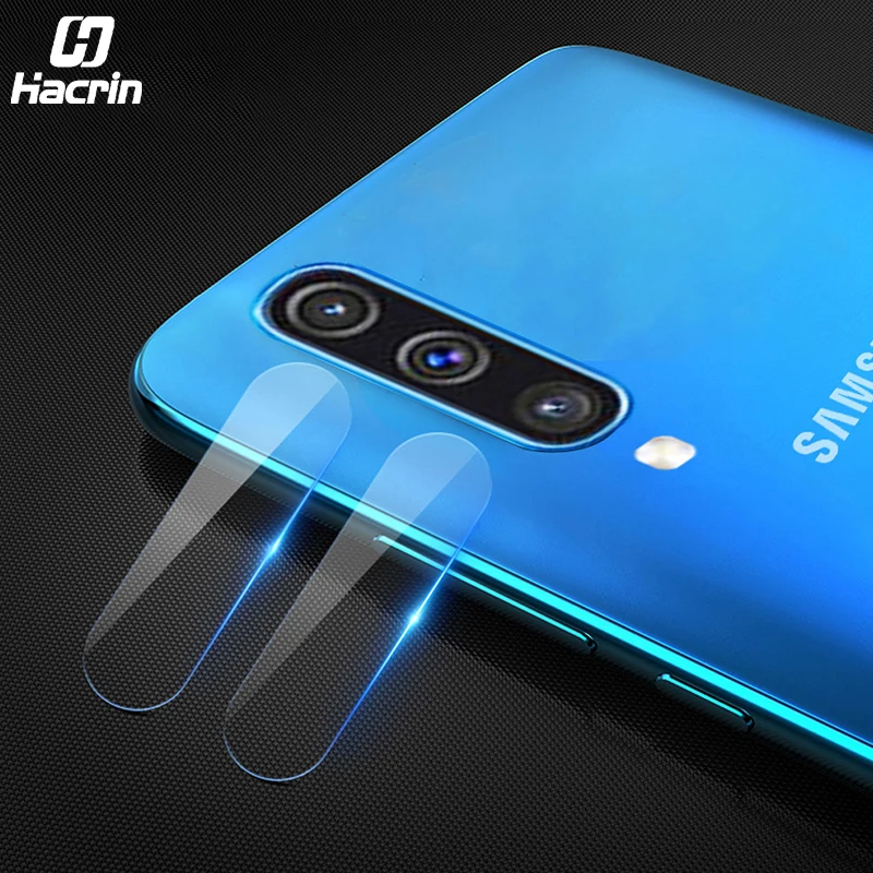

Hacrin for Samsung Galaxy A50 Camera Lens Tempered Glass Explosion Proof Rear Camera Lens Protector for Samsung Galaxy A30 Glass
