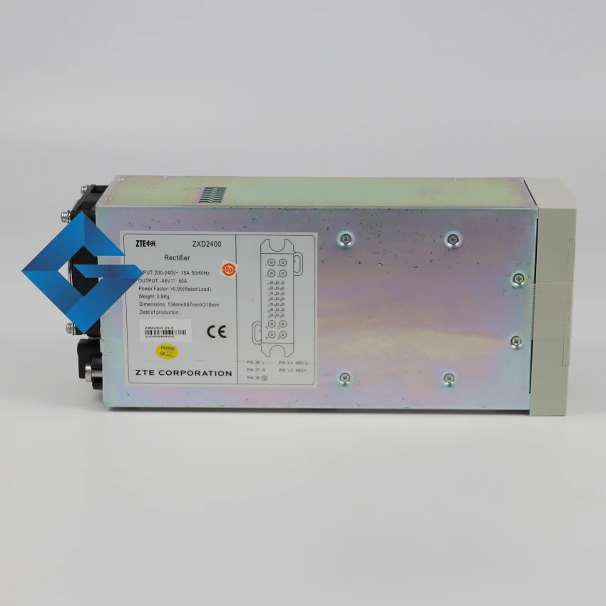 Оригинальный новый модуль выпрямителя ZTE ZXD2400 2400 V4.0 48 В 50A питания
