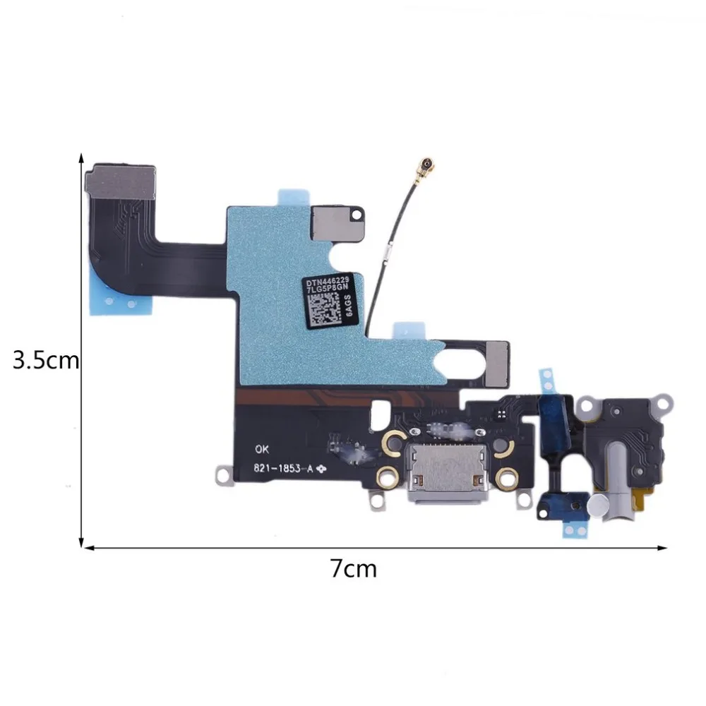Professional зарядное устройство зарядки порты и разъёмы док-микрофон Jack Flex кабель Best замена инструмент для IPhone 6 4,7 дюймов