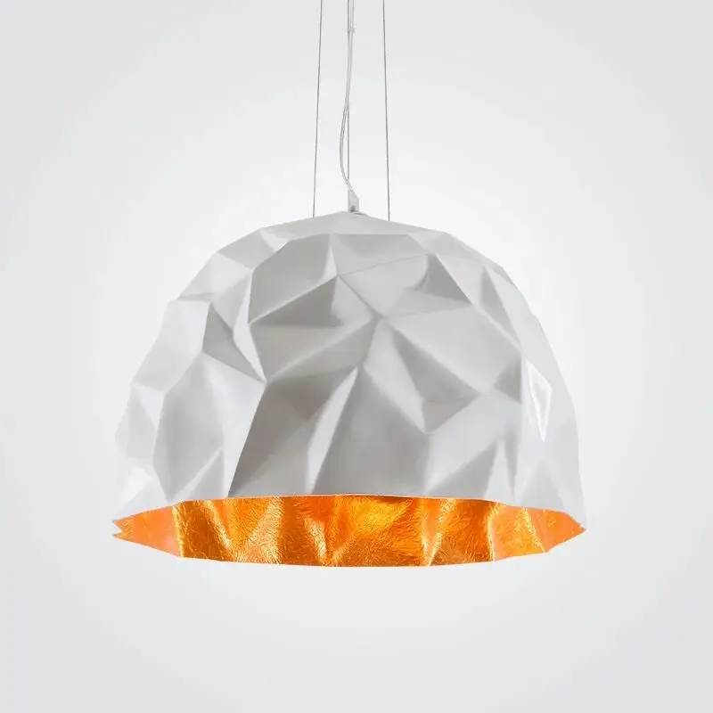 Скандинавский дизельный x Foscarini рок подвесной светильник d50см Белый Черный смоляный абажур подвесной светильник для столовой спальни магазина