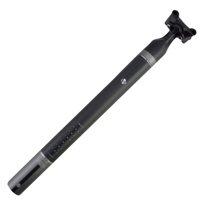 RXL SL Bicycle Carbon Seatpost Caliber 27.230.831.6mm Seat Post Carbon 350400mm 3K Grey Carbon Fiber Seatposts (11)
