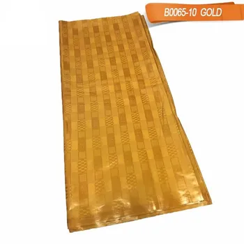 

Gold African Lace Fabric High Quality Bazin Riche Getzner Fabric Brocade Soft Bazin Riche 100% Cotton African Bazin Fabric B0065