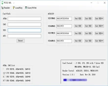 купить! Копирование дублирующего программного обеспечения PCSC MF Копирование MF1K S50 Чип MF4K S70 Лучший!