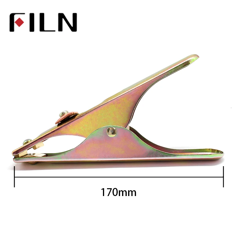 170mm Big Alligator Clips iron plated zinc Welding Steel Ground Clamp Earth Clamp 500A  Battery clips
