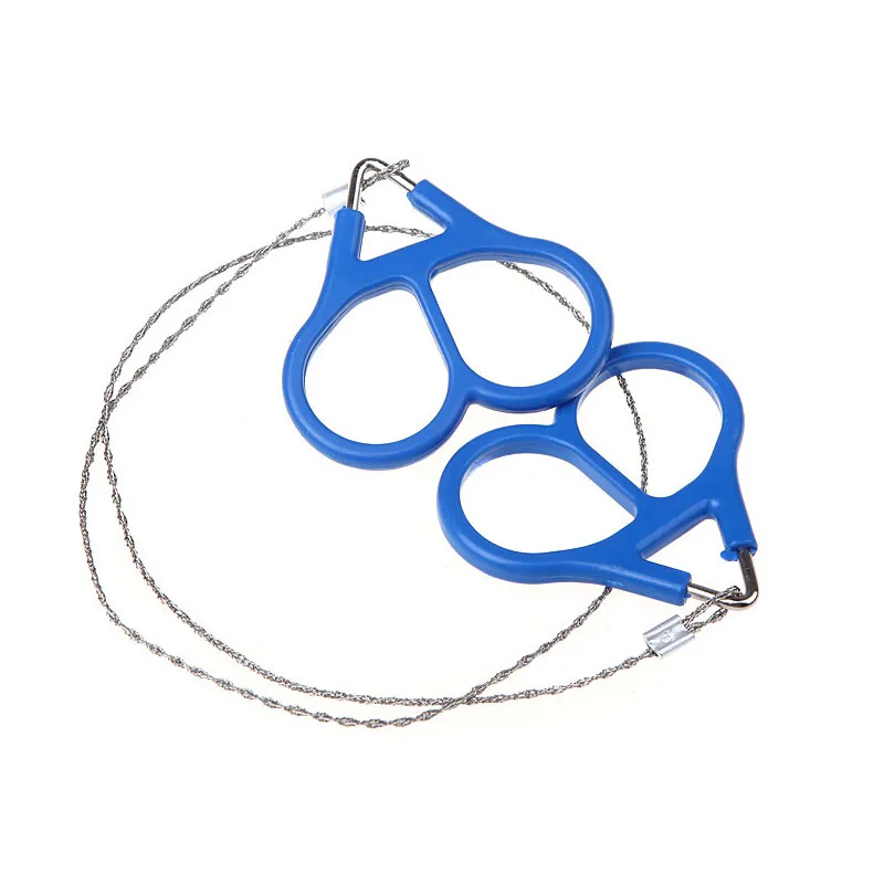 جديد EDC الطوارئ والعتاد الفولاذ المقاوم للصدأ سلك رأى في الهواء الطلق العملي التخييم المشي دليل اليد الصلب حبل سلسلة المنشار بقاء أدوات