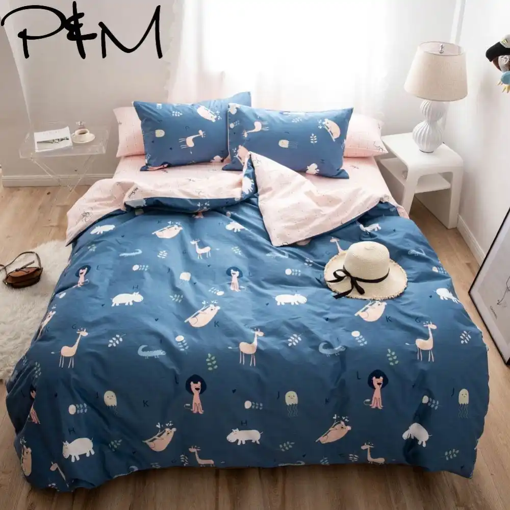 hippo bedding set