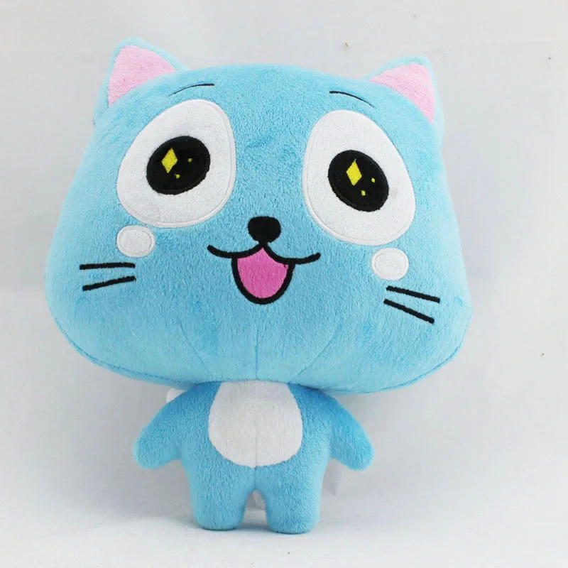 happy cat plush