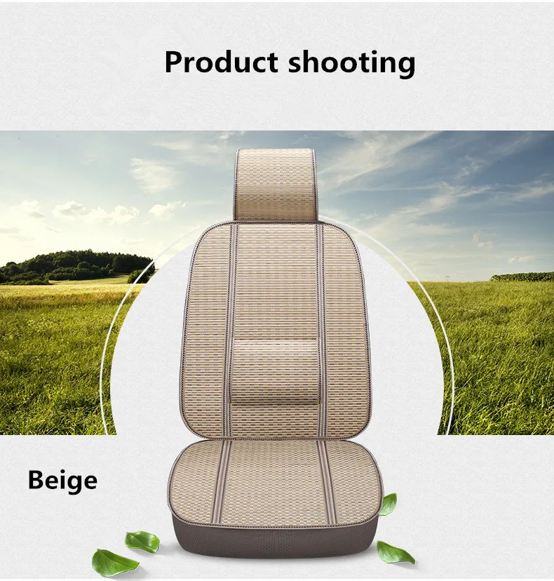 Новая Автомобильная подушка, летние льняные Чехлы для подушек, крутая бамбуковая подушка для 95% автомобилей
