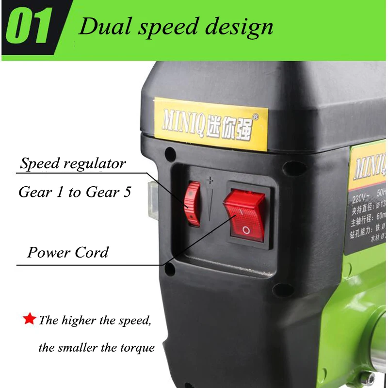 Bench Drill 680W Table Drilling Machine 220V