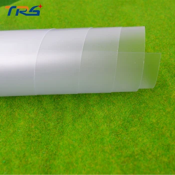 

2pcs/lot pvc scrub films for architecture material DIY model building matte films