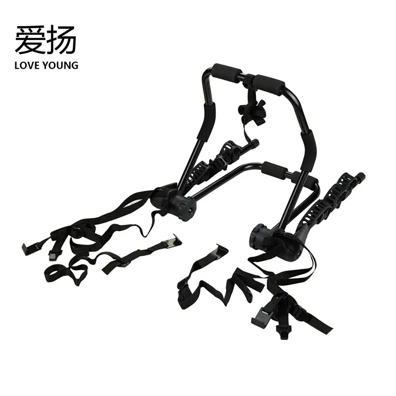 Hitch mount bike rack/ bicycle carrier car rear suspension type bicycle