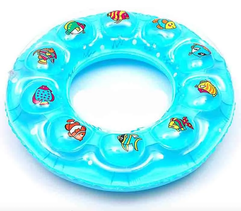 Летние водонепроницаемые плавательный круг детей и взрослых 60 см 70 см 80 см 90 см плавание кольца модели двойной слой утолщение ПВХ надувные