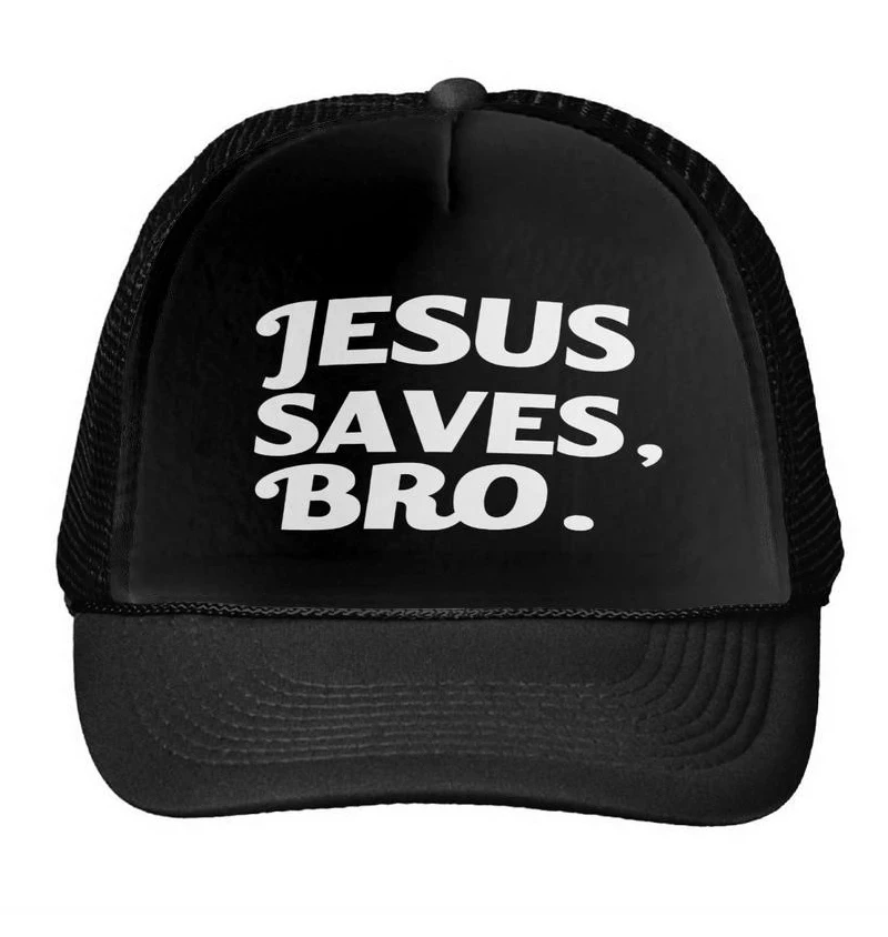 Prix pour Jésus Sauve Bro Lettres Impression Casquette de baseball Chapeau Pour Femmes Hommes Unisexe Maille Réglable Taille Drop Ship M-158 Prix pour Jésus Sauve Bro Lettres Impression Casquette de baseball Chapeau Pour Femmes Hommes Unisexe Maille Réglable Taille Drop Ship M-158