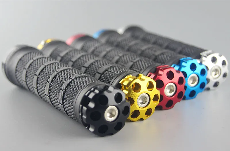 

1pair Cycling Lockable Handle Grip For Bicycle MTB Road Bike Handlebar BicycleGrip Bike Aluminum Alloy + Rubber 5 Colors