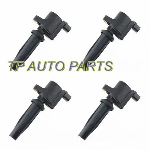 4PCS Ignition Coil For F-ord F-ocus M-azda OEM 4M5G-12A366-BC LF16-18-100 | Автомобили и мотоциклы