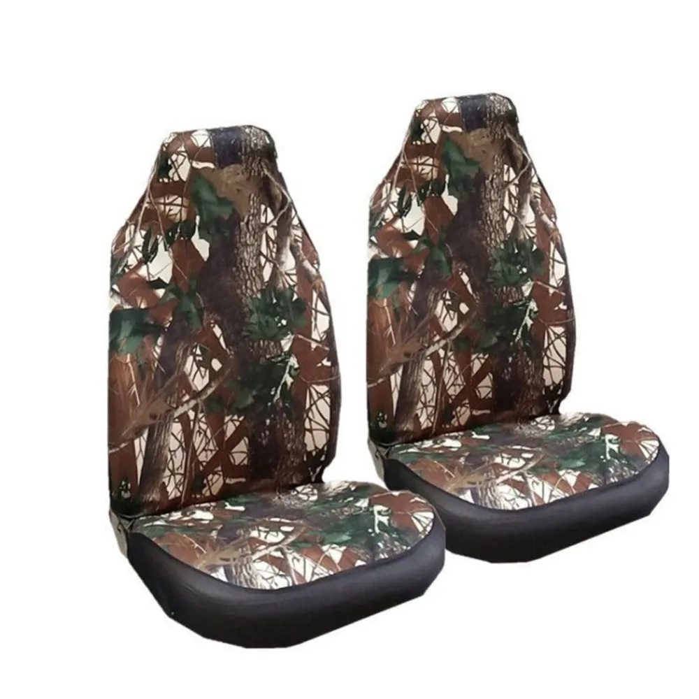 2PCS Universal Camouflage Car Front Seat Covers Set For 4 Seasons-in ...