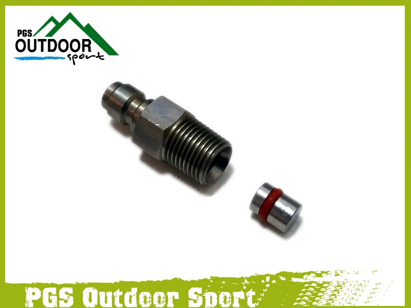 Paintball PCP Fill Nipple Stainless HPA/N2 8mm Tank Regualtor Quick