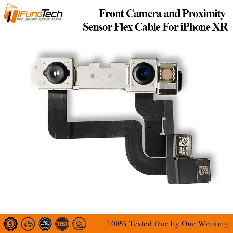

Original Front Small Face Camera For Apple iPhone XS, XR, XS Max With Light Proximity Sensor Flex Cable Ribbon Repair Part