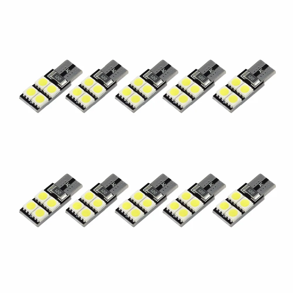 Автомобильные светодиодные лампы AGLINT T10 W5W 194 CANBUS без ошибок 5050SMD 4Led s Сменные для