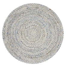 Джутовые ковры ручной работы, большой геометрический круглый коврик для гостиной, спальни, коврики для журнального стола, для учебы, для молитвы, для отдыха на открытом воздухе