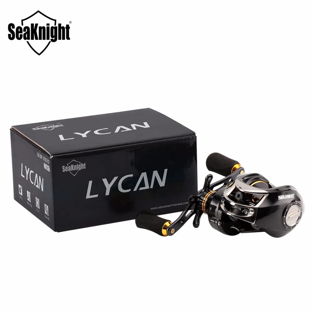 SeaKnight LYCAN HG приманка литье 7 0: 1 Рыболовная Катушка 12BB Магнитная Тормозная система 5