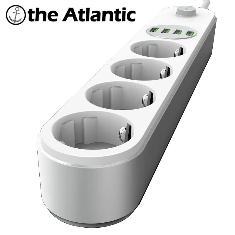 LDNIO ЕС 4 стены AC стандарта 4) штепсельная USB адаптер Электрический розетки