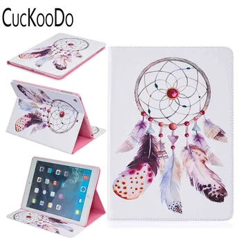 

CucKooDo Flip Leather Case [Auto Sleep/Wake] Smart Case with Magnetic Closure Flip Folio Protective Cover for iPad Air/iPad 5