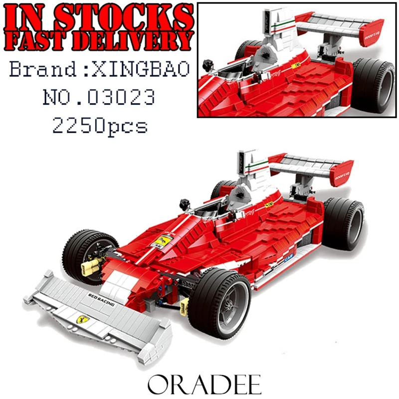 

XingBao Creator Technic 03023 2250pcs Oradee Building Blocks Bricks enlighten toys for children Birthday gifts brinquedos