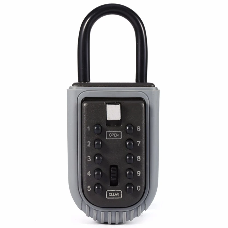 Открытый замок для ключей ящик настенный комбинированный ключ Безопасный ящик для хранения большой внутренней памяти для домашних или