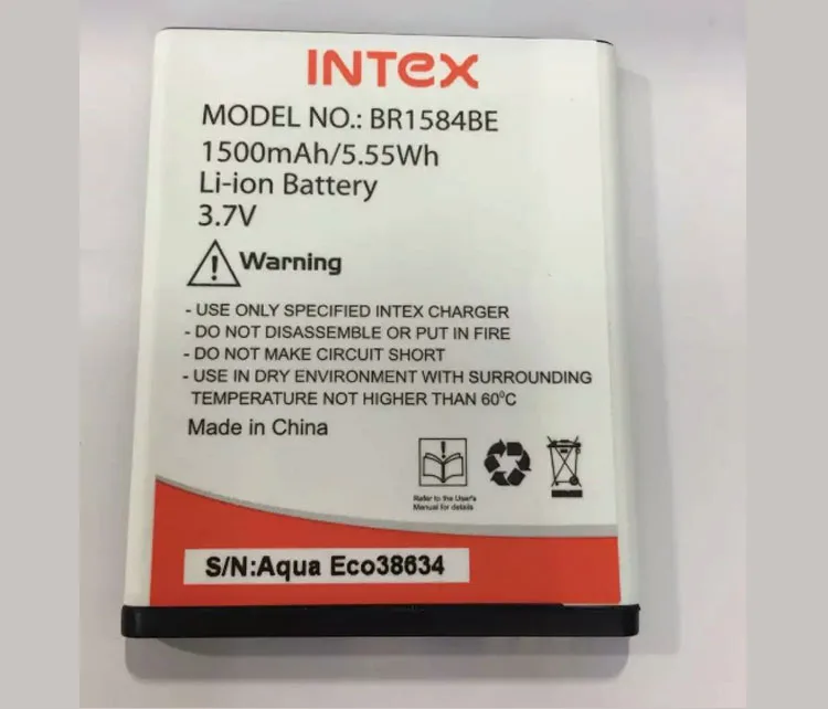 intex irist battery