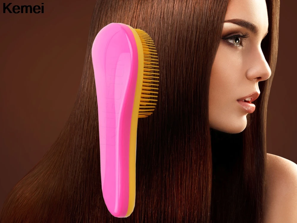 Magic Handle Tangle Detangling Comb Shower Hair Brush Detangler Salon