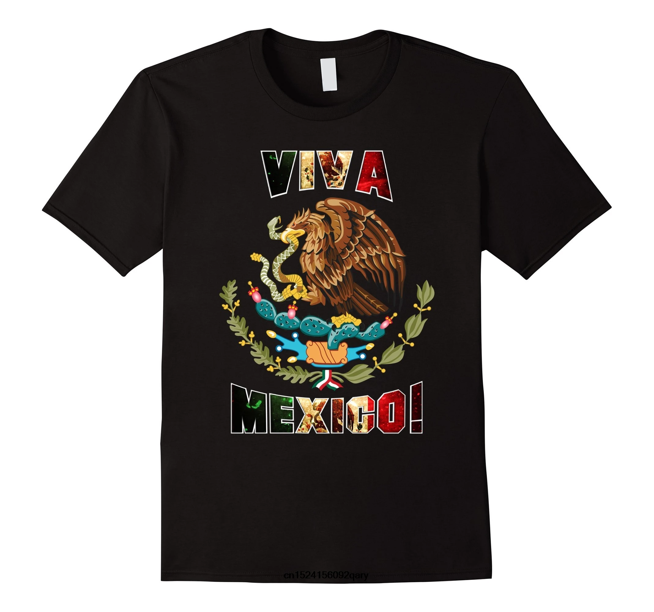 Men Funny T Shirt Women Cool tshirt Viva Mexico Mexicans flag emblem ...