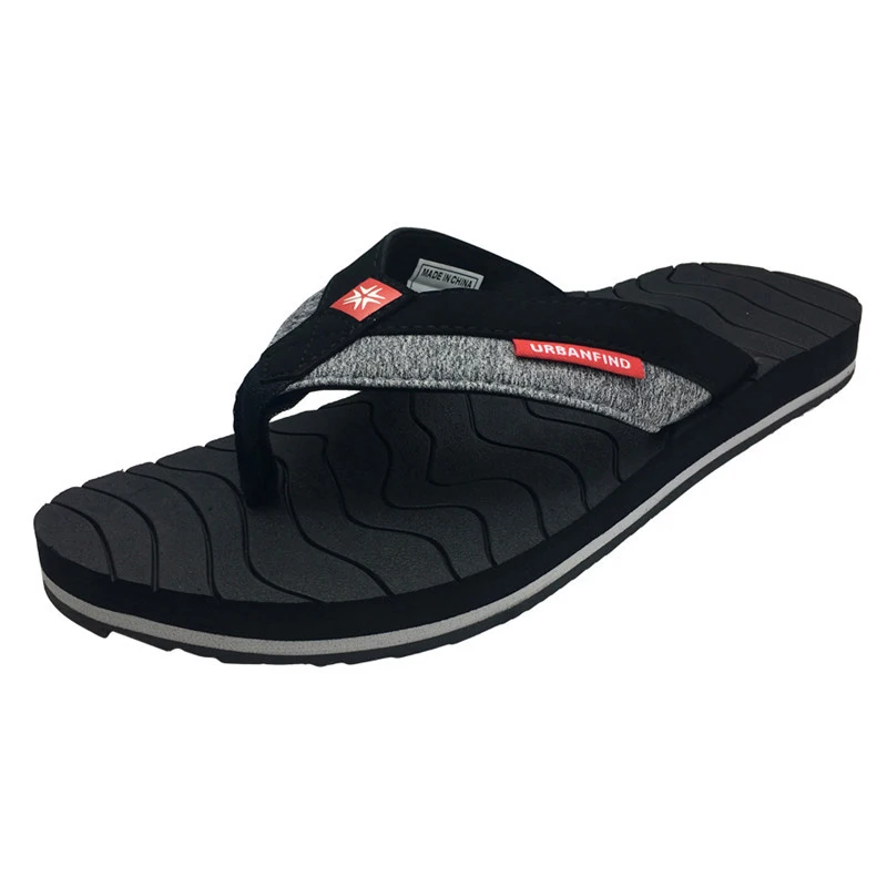 

Patchwork Design Men Casual Flip Flops Big Size 41-46 Breathale Man Summer Slippers Fashion Loafers Green Grey