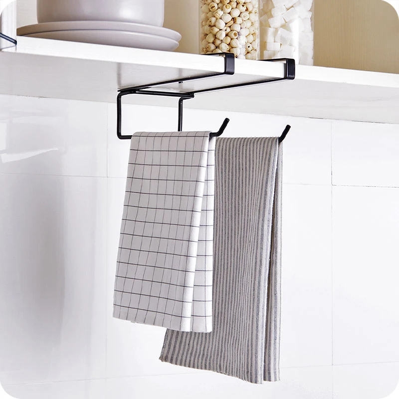 

Paper Holder Hanger Tissue Roll Towel Rack Bathroom Toilet Sink Door Hanging Organizer Storage Kitchen Holder Rack