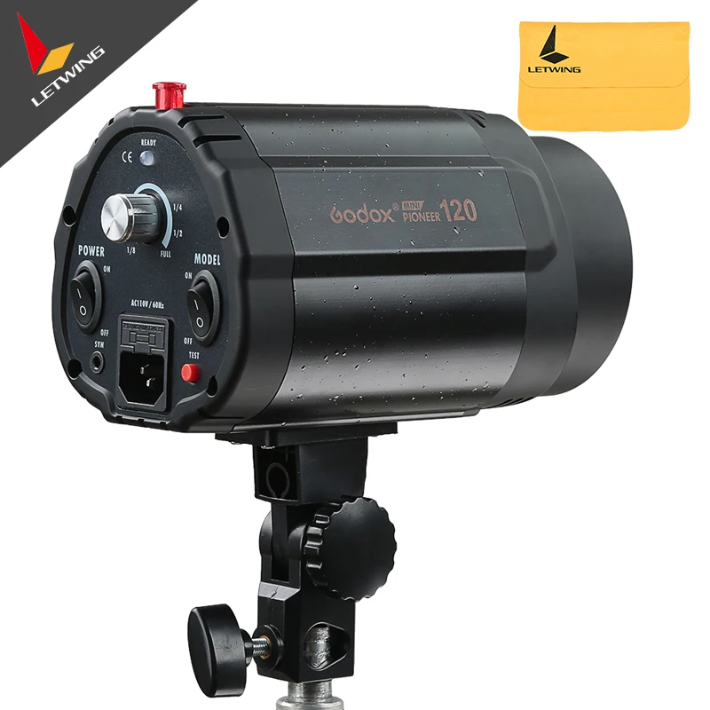 110 в GODOX 120WS 120 вт профессиональная фотография фото мини студия Flash Strobe Lighting Lamp