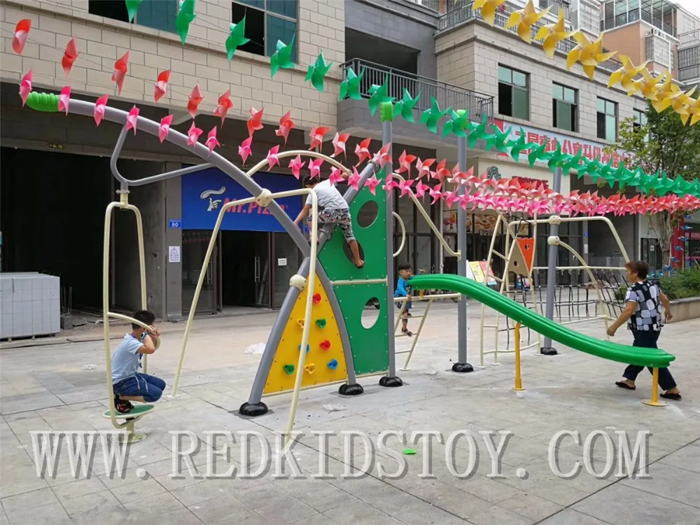 Heavy Duty Jungle Gym Outdoor Playground Equipment for Children