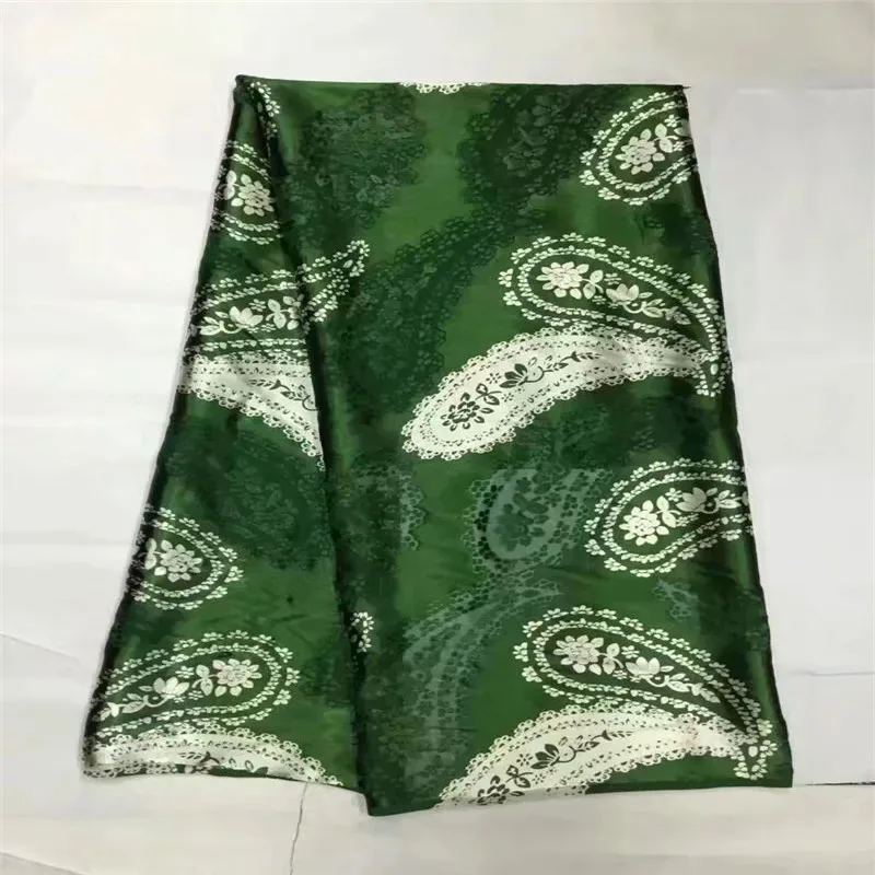 

Latest african wax pattern satin silk fabric for dress creative Digital print wax satin silk fabric 5 yards/lot LXE092428