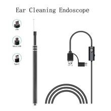 USB инструмент для чистки ушей HD визуальный инструмент для чистки ушей многофункциональная Ушная палочка с мини-камерой ручка уход за ушками в ухо чистящий эндоскоп