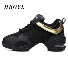 Высококачественные танцевальные туфли; кожаные комфортные кроссовки для женщин; Бальные женские кроссовки Джаз; обувь для танцев