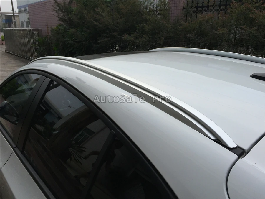 

For Chevrolet Cruze 2013 2014 2015 2016 Aluminium alloy Silver Top Roof Rails Rack Side Bars Decoration Trim Car Accessories
