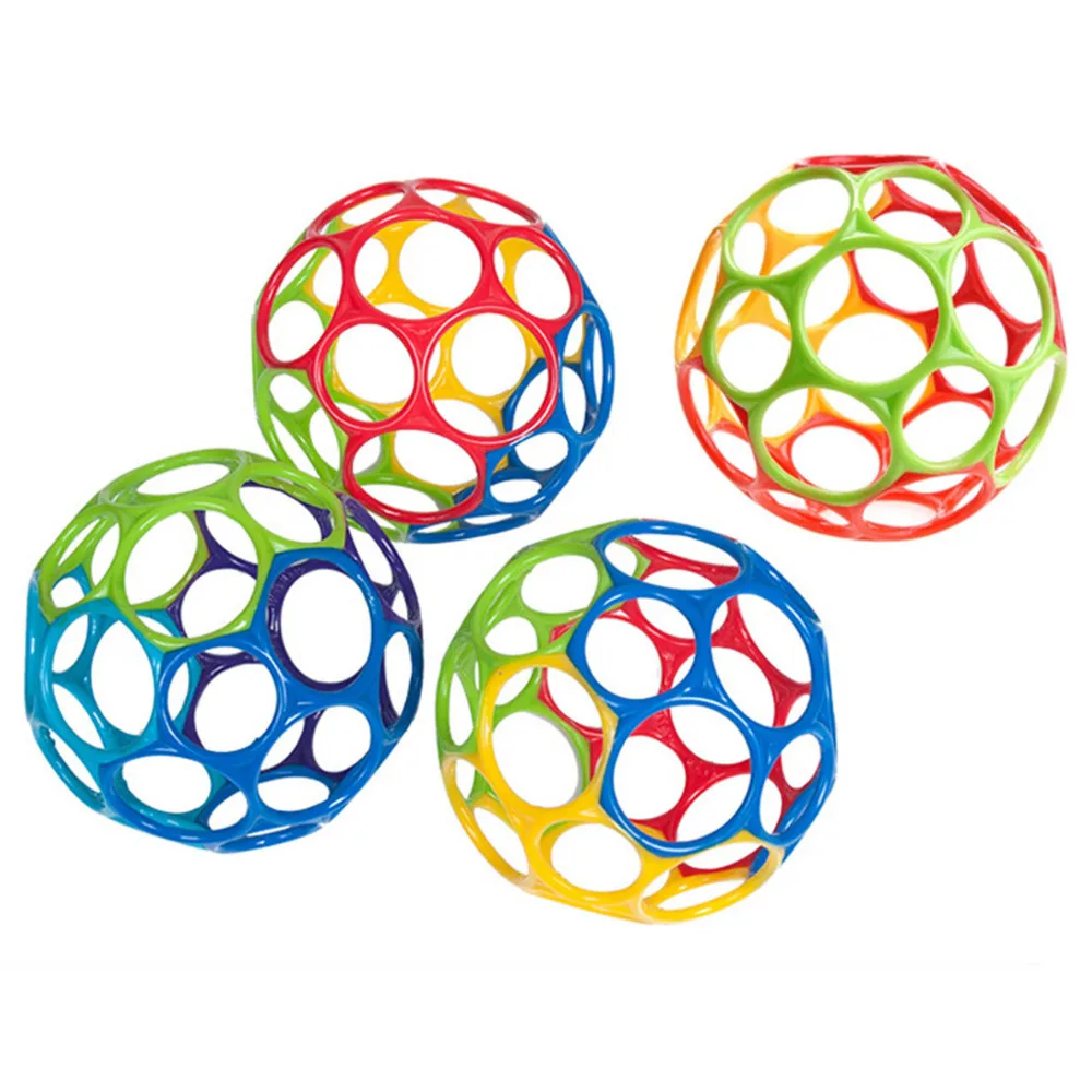 

Baby Rattles Teethers soft colorful ball Toys touch bite hand trapped learning baby grasp children gift Mobiles Baby Soft kids