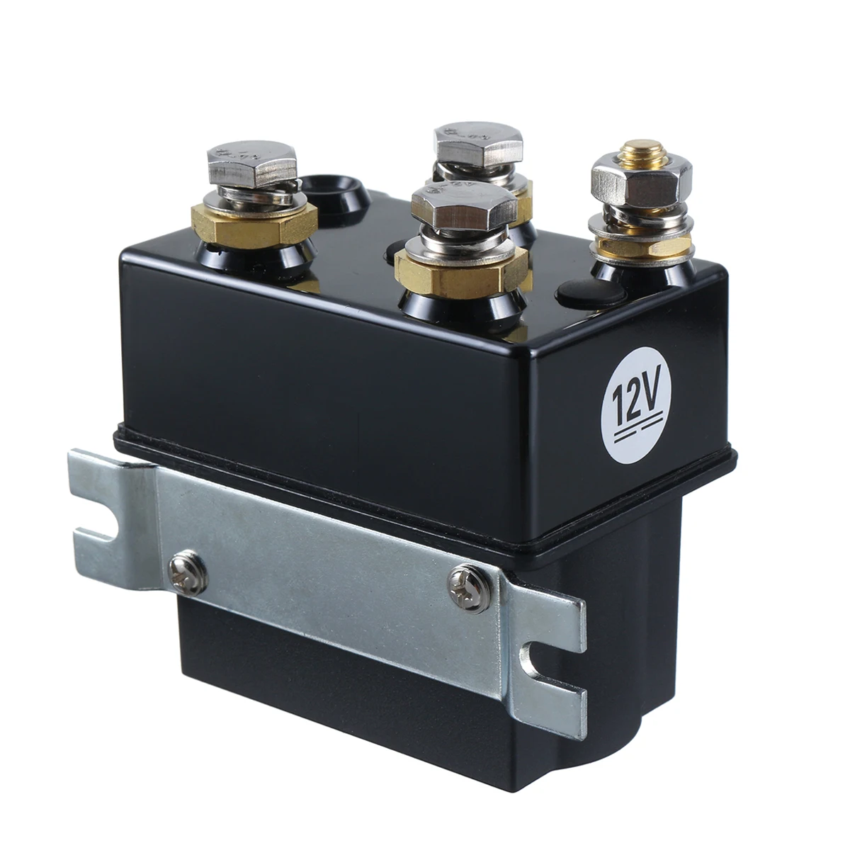 Skup 12V DC 500Amp ciężki przekaźnik elektromagnetyczny wciągarki 1500lb 4x4 ATV odzyskiwanie ciężarówki łodzi