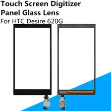 New Black Front Touch Screen Digitizer Panel Glass Lens Sensor For HTC Desire 620G Replacement Parts Repair Part FreeShipping