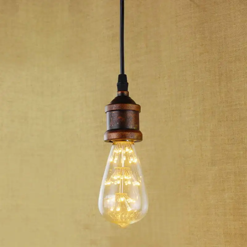 Us 17 17 Industrial Recycled Retro One Head Buster Hanging Pendant Lamp With Edison Light Bulb Kitchen Cabinet Lights Illumination In Pendant Lights