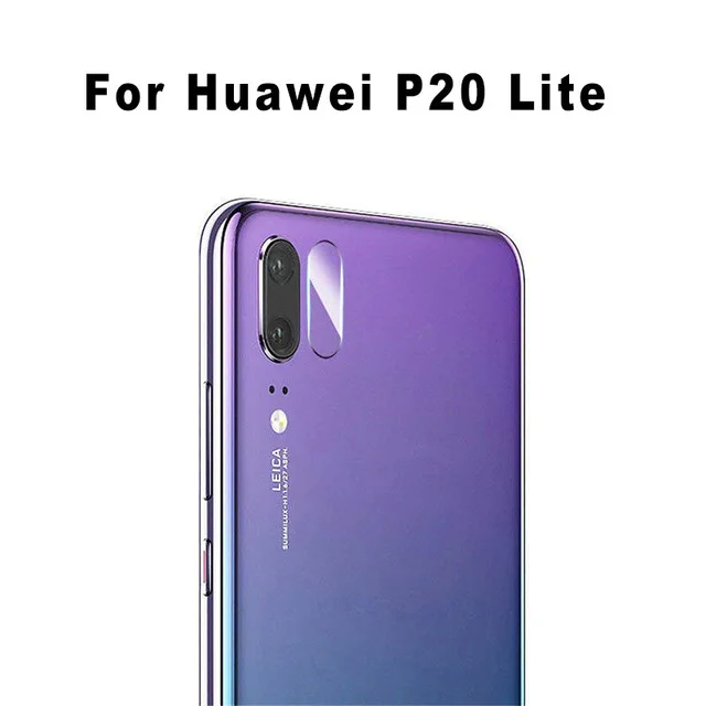 Для huawei P20 Pro объектив для камеры телефона защитная пленка полное покрытие чехол для huawei Honor 10 20 Pro P30 Lite аксессуары для бампера - Цвет: For Huawei P20 Lite