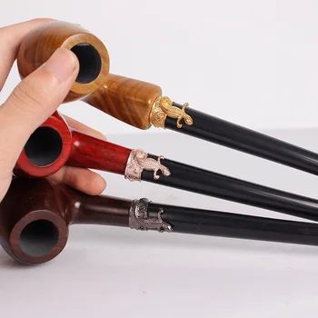 

New Long Rod Accessories Smoking Handle Universal 9mm Triple Smoking Pipe Smoking Tips Direct