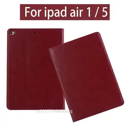 Флип кожаный чехол для IPad Air 1 Tablet для Ipad 5 9.7 "Retina дна В виде ракушки Корпус