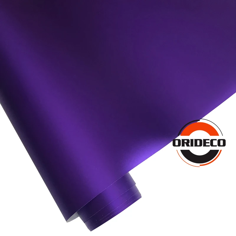 Purple matte metallic satin purple vinyl wraps 7