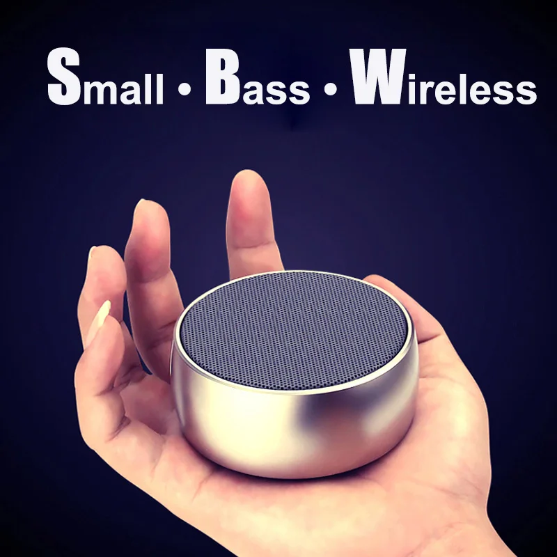 YMDX Super Bass портативный Bluetooth динамик металлическая сталь мини беспроводные