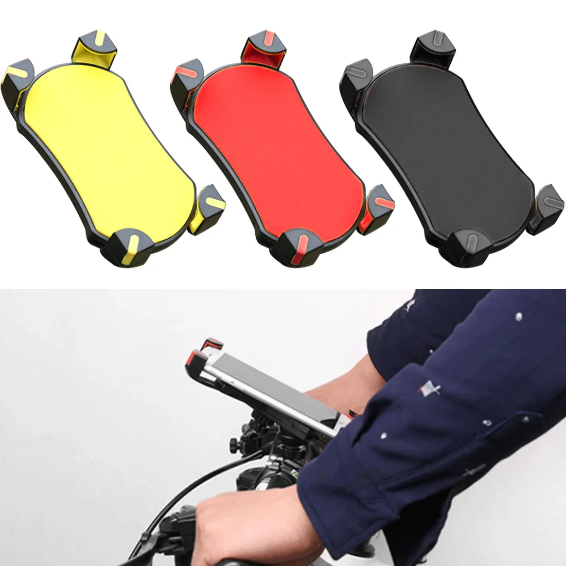  Neue Bike Fahrrad Universal Handy Halter Motorrad Lenker Halterung Griff Telefon Unterstützung Für 